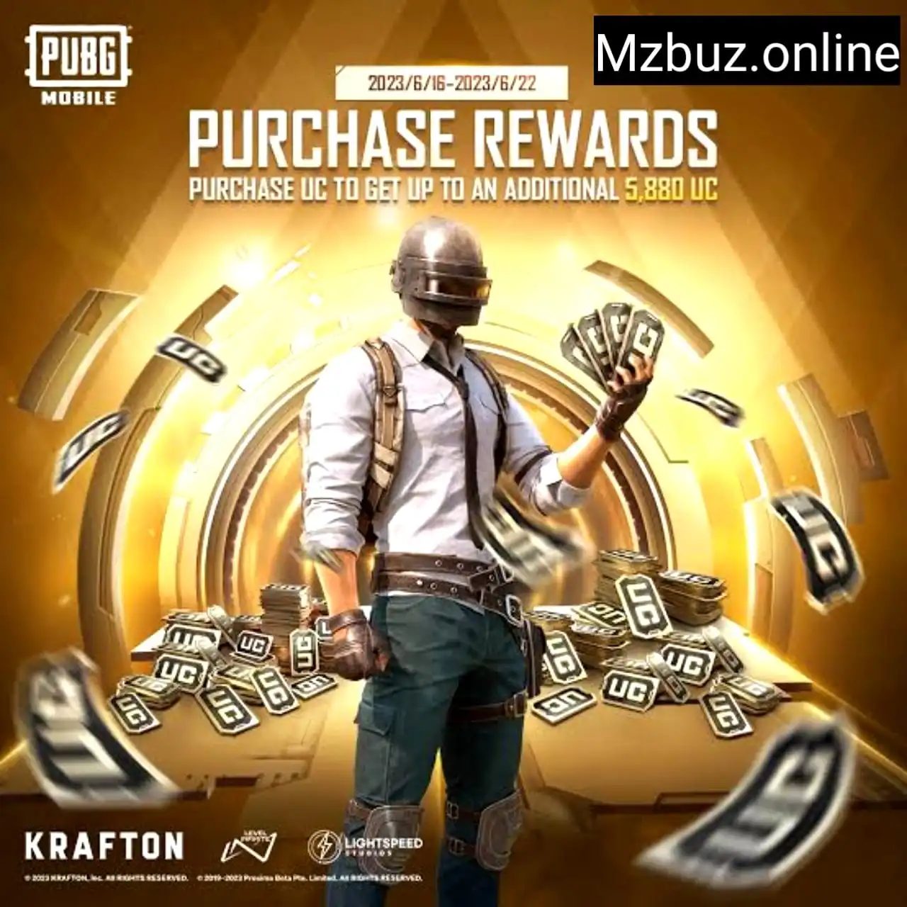 PUBG MOBILE UC REWARDS